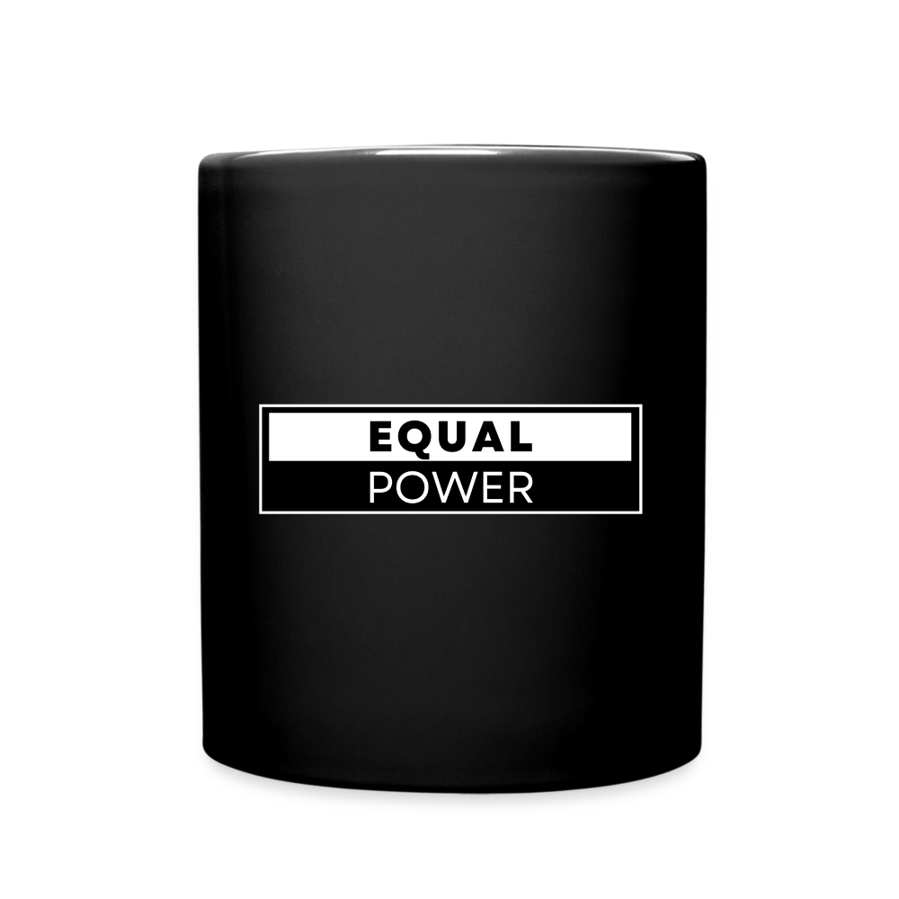 Equal Power Full Color Mug - EPV-White - black