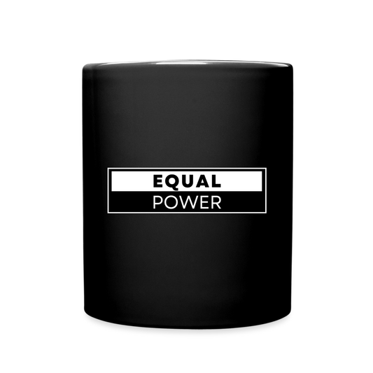 Equal Power Full Color Mug - EPV-White - black