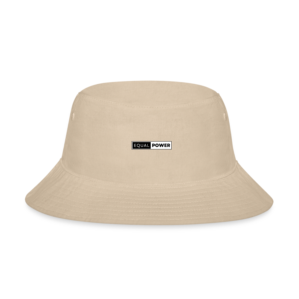 Equal Power Bucket Hat - EP-Black - cream