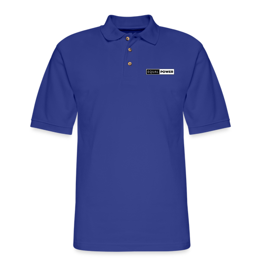 Equal Power Polo Shirt - Men - EP-Black - royal blue