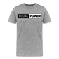 Equal Power T-Shirt - Men Short Sleeve - EP-Black - heather gray