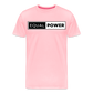 Equal Power T-Shirt - Men Short Sleeve - EP-Black - pink