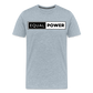 Equal Power T-Shirt - Men Short Sleeve - EP-Black - heather ice blue