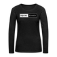 Equal Power T-Shirt - Women Long Sleeve - EP-White - charcoal grey