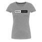 Equal Power T-Shirt - Women Short Sleeve - EP-White - heather gray