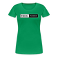 Equal Power T-Shirt - Women Short Sleeve - EP-White - kelly green