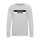 Equal Power T-Shirt - Men Long Sleeve - EPV-Black - heather gray