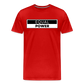 Equal Power T-Shirt - Men Short Sleeve - EPV-Black - red