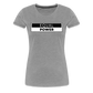 Equal Power T-Shirt - Women Short Sleeve - EPV-Black - heather gray