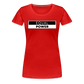 Equal Power T-Shirt - Women Short Sleeve - EPV-Black - red