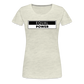 Equal Power T-Shirt - Women Short Sleeve - EPV-Black - heather oatmeal