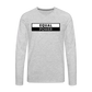 Equal Power T-Shirt - Men Long Sleeve - EPV-White - heather gray