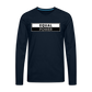 Equal Power T-Shirt - Men Long Sleeve - EPV-White - deep navy