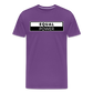 Equal Power T-Shirt - Men Short Sleeve - EPV-White - purple