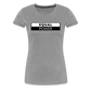 Equal Power T-Shirt - Women Short Sleeve - EPV-White - heather gray