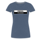 Equal Power T-Shirt - Women Short Sleeve - EPV-White - heather blue