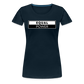 Equal Power T-Shirt - Women Short Sleeve - EPV-White - deep navy