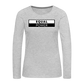 Equal Power T-Shirt - Women Long Sleeve - EPV-White - heather gray