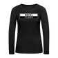 Equal Power T-Shirt - Women Long Sleeve - EPV-White - charcoal grey
