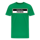 Equal Power T-Shirt - Men Short Sleeve - EPV-Red - kelly green