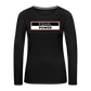 Equal Power T-Shirt - Women Long Sleeve - EPV-Red - black