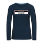 Equal Power T-Shirt - Women Long Sleeve - EPV-Red - deep navy