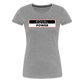 Equal Power T-Shirt - Women Short Sleeve - EPV-Red - heather gray