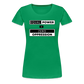 Equal Power T-Shirt - Women Short Sleeve - EPZ-Black - kelly green