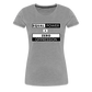 Equal Power T-Shirt - Women Short Sleeve - EPZ-White - heather gray