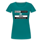 Equal Power T-Shirt - Women Short Sleeve - EPZ-White - teal
