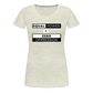 Equal Power T-Shirt - Women Short Sleeve - EPZ-White - heather oatmeal