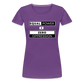 Equal Power T-Shirt - Women Short Sleeve - EPZ-White - purple