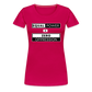 Equal Power T-Shirt - Women Short Sleeve - EPZ-White - dark pink