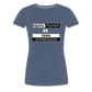 Equal Power T-Shirt - Women Short Sleeve - EPZ-White - heather blue