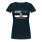 Equal Power T-Shirt - Women Short Sleeve - EPZ-White - deep navy