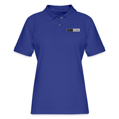 Equal Power Polo Shirt - Women - EP-Black - royal blue